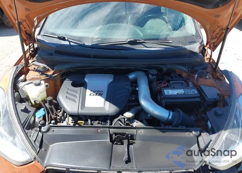 2015 Hyundai Veloster Turbo from USA, damaged, VIN KMHTC6AE7FU228107